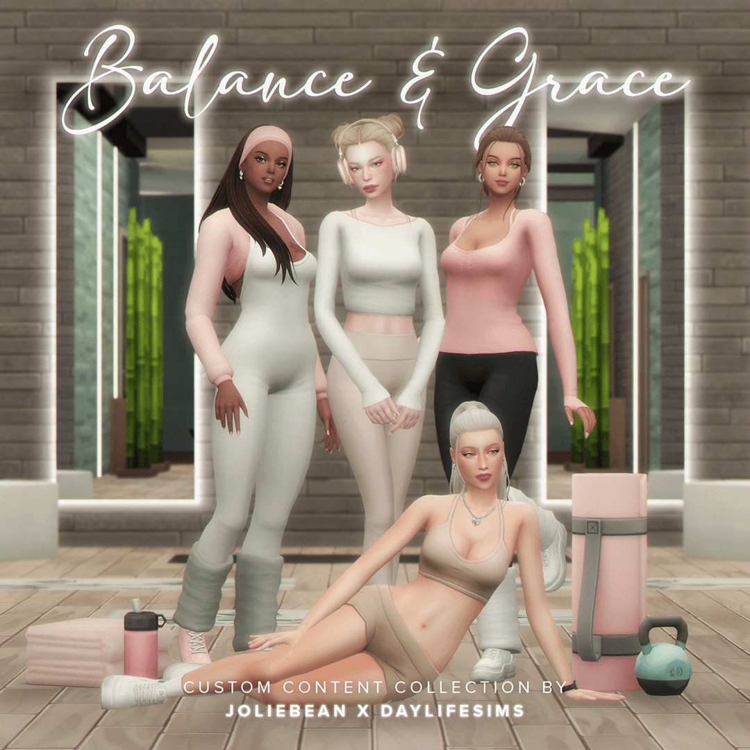 Скриншот мода Коллекция спортивной одежды Balance and Grace